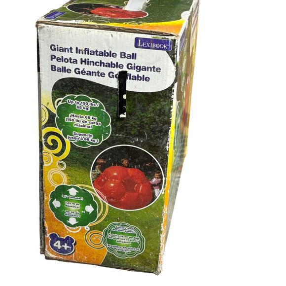 Lexibook Giant Inflatable Ball For Kids 4+ - Picture 3 of 3